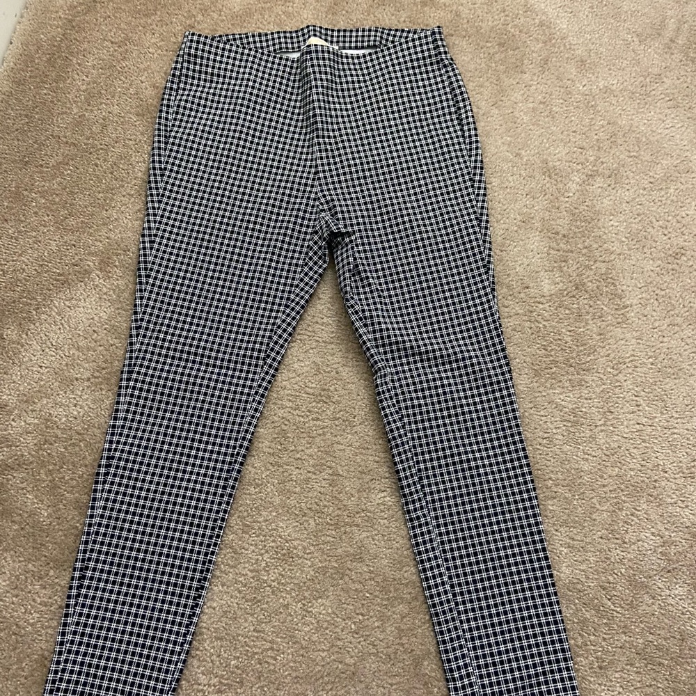 Michael Kors Checkered stripped pants — size L